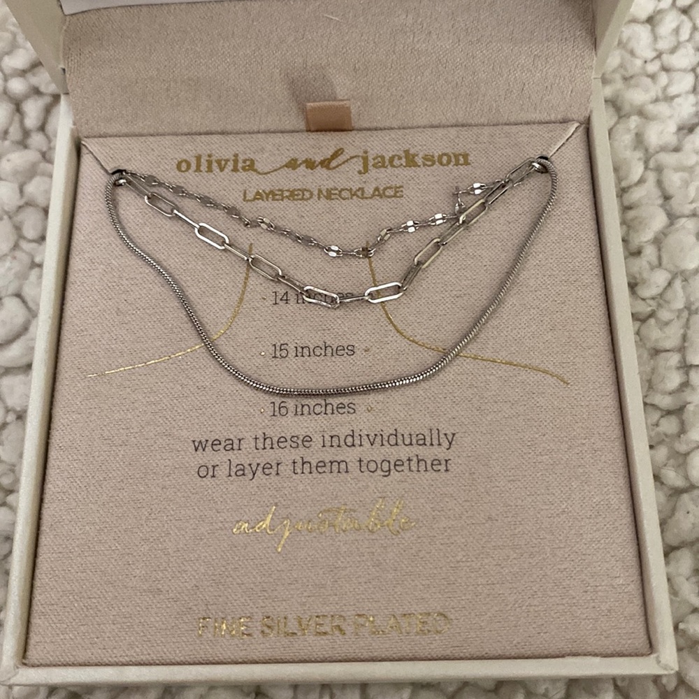 Silver necklace